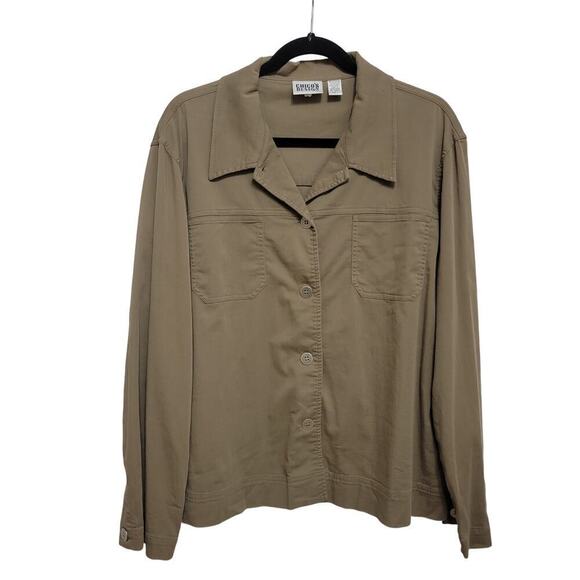 Chico's Barn Jacket XL - Picture 1 of 8